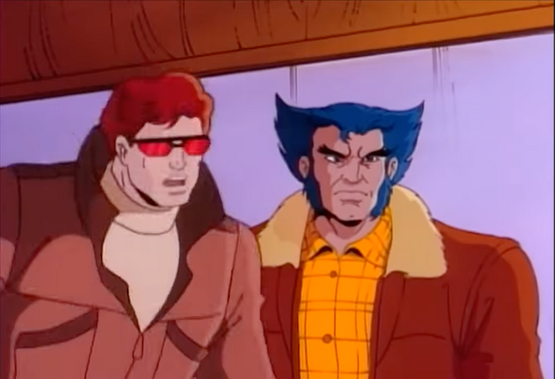 Logan with Scott Summers