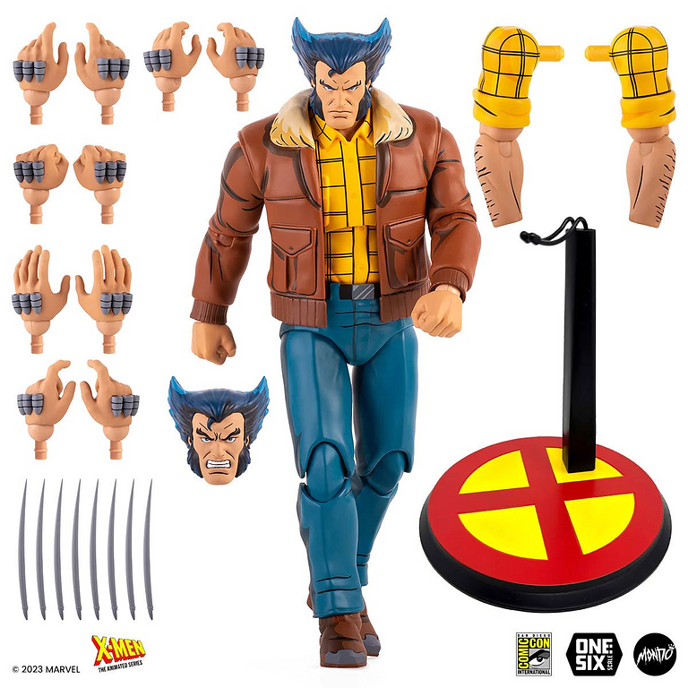 Mondo X-Men: The Animated Series Logan 1:6 Scale SDCC 2023 Exclusive