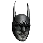1/12 Scale Head [Unpainted]: Dark Knight (Absolute)