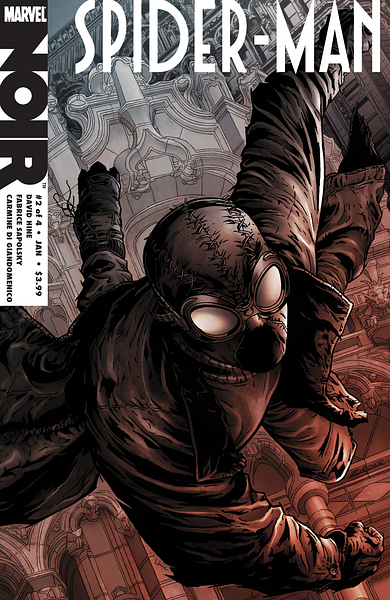 Spider-Man Noir (2008) #2 Cover