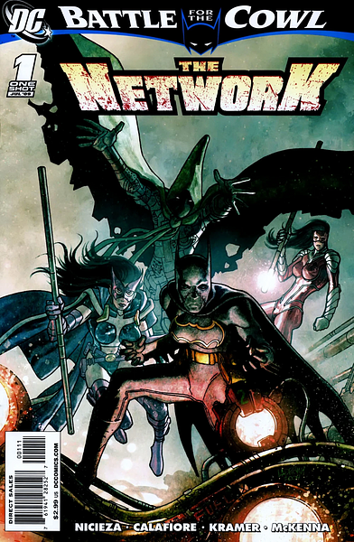 Battle for the Cowl: The Network #1 (2009) Cover
