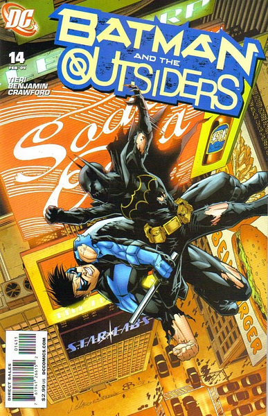 Batman and the Outsiders #14 (2007) Cover