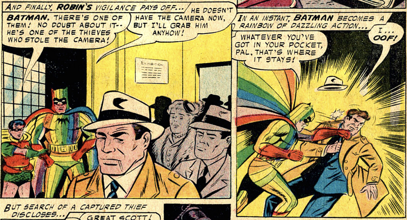 Rainbow Suit Batman