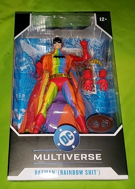 McFarlane Rainbow Suit Batman