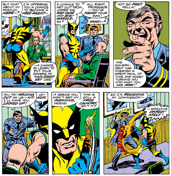 Wolverine in Giant-Size X-Men #1