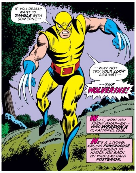 Wolverine in The Incredible Hulk #180